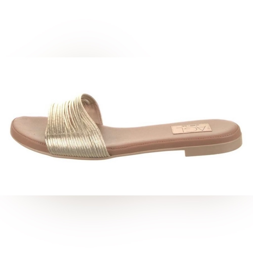 NWOB AGL STRAP SLIP ON’S/SANDALS